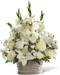 The FTD Peaceful Passage Arrangement from Pennycrest Floral in Archbold, OH